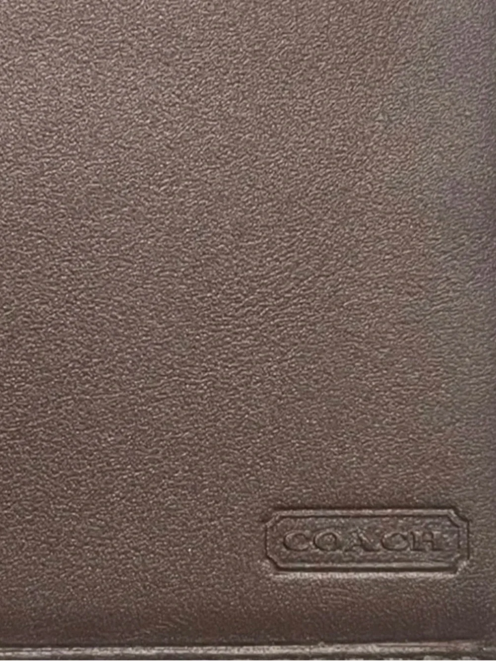 Coach Signature Leather Wallet